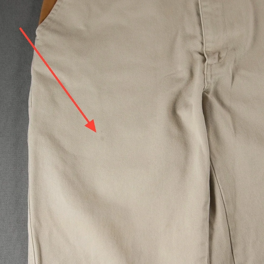 VTG Orvis Zambezi Twill Shooting Leather Trim Field Upland Pant Men Fit 30x28